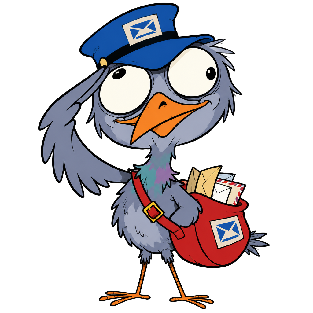 The pigeon postman